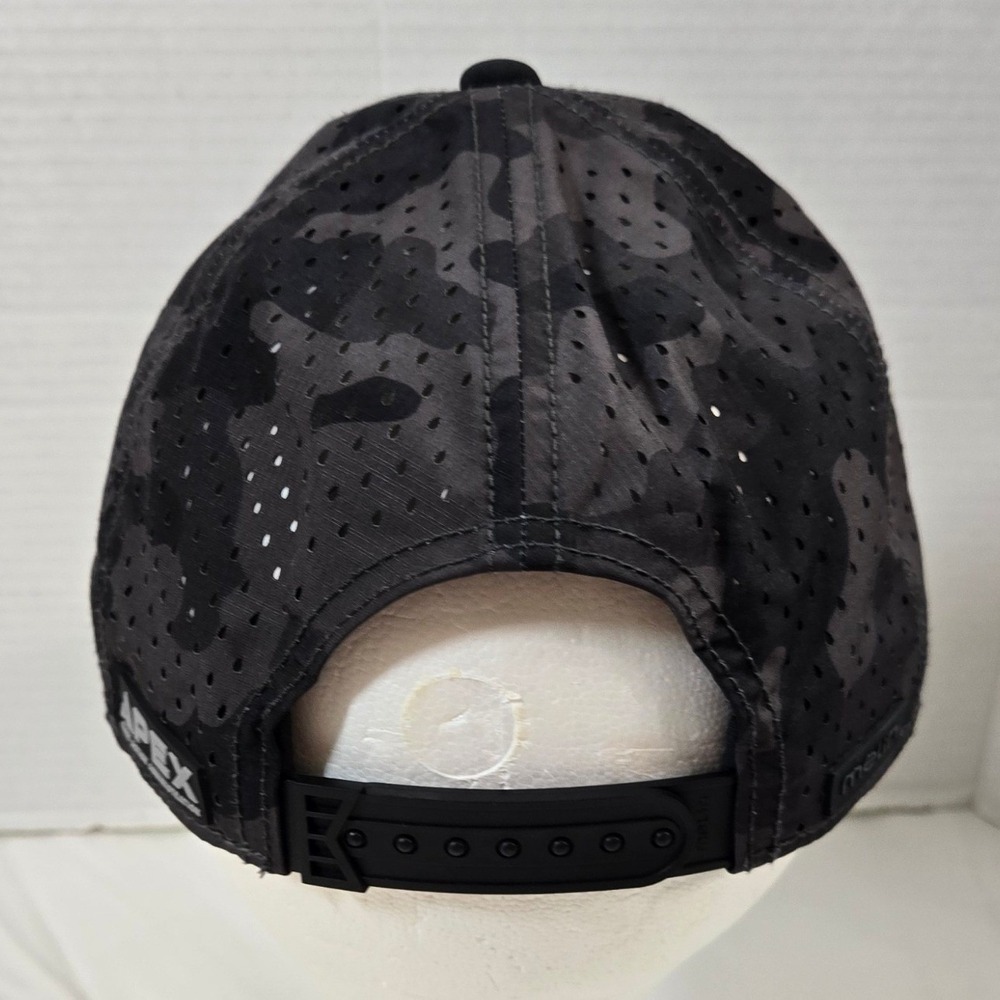 Melin A Game Hydro Camo‎ Hat 58cm Classic Mens Black Gray Cap Apex Promo - Picture 4 of 11